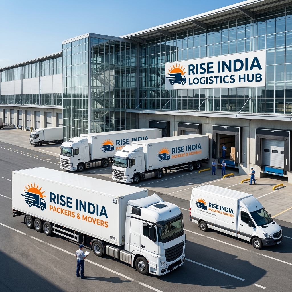 Rise India Logistics Fleet and Warehouse